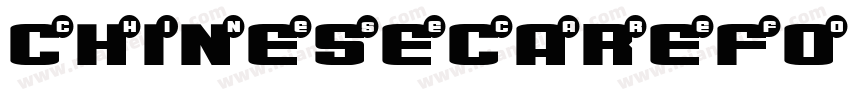 ChinesecareForUn Regular字体转换